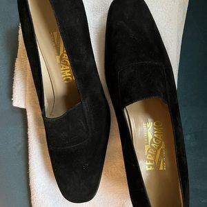 Brand New Salvatore Ferragamo Suede Shoes